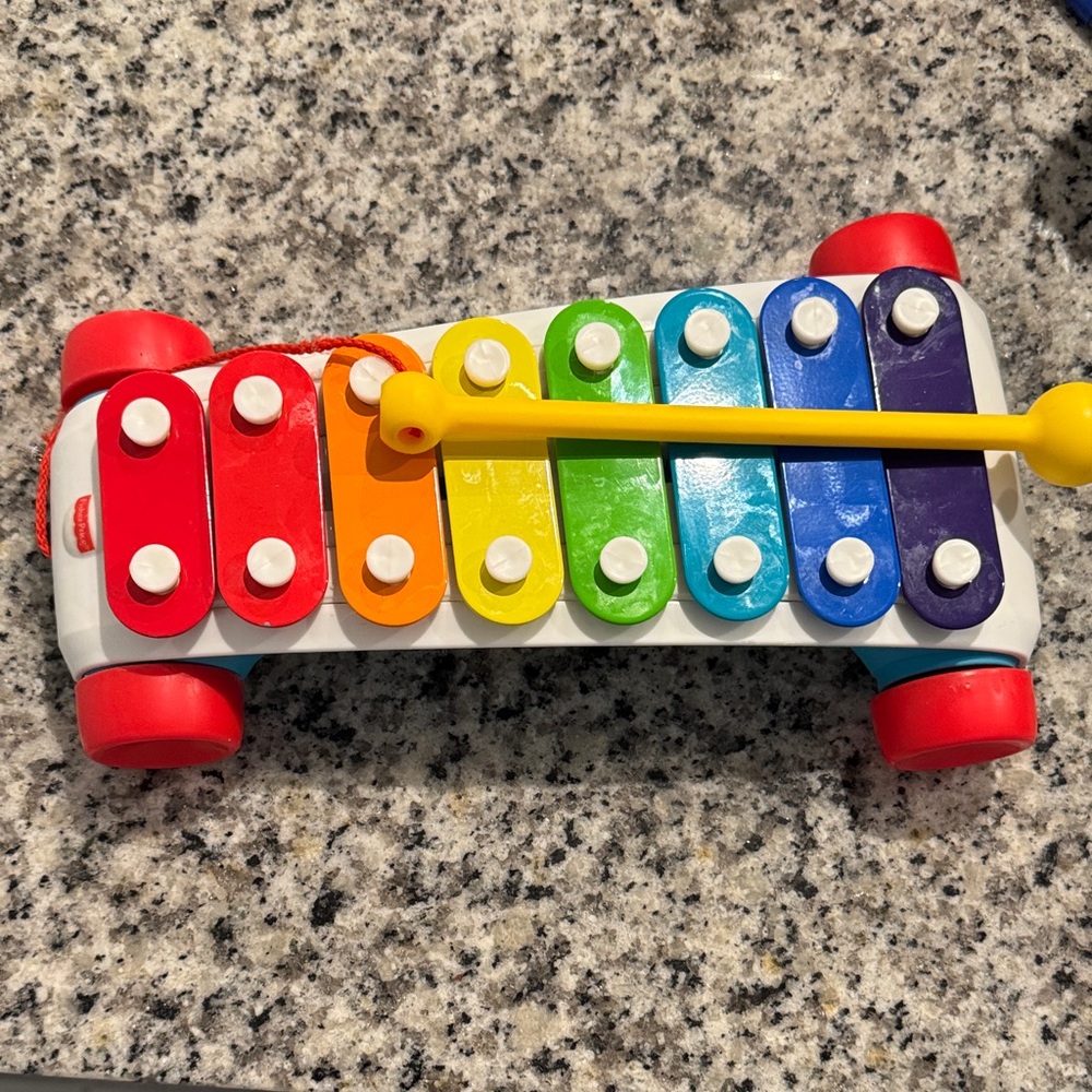 Fisher-Price Rainbow Xylophone with Mallet